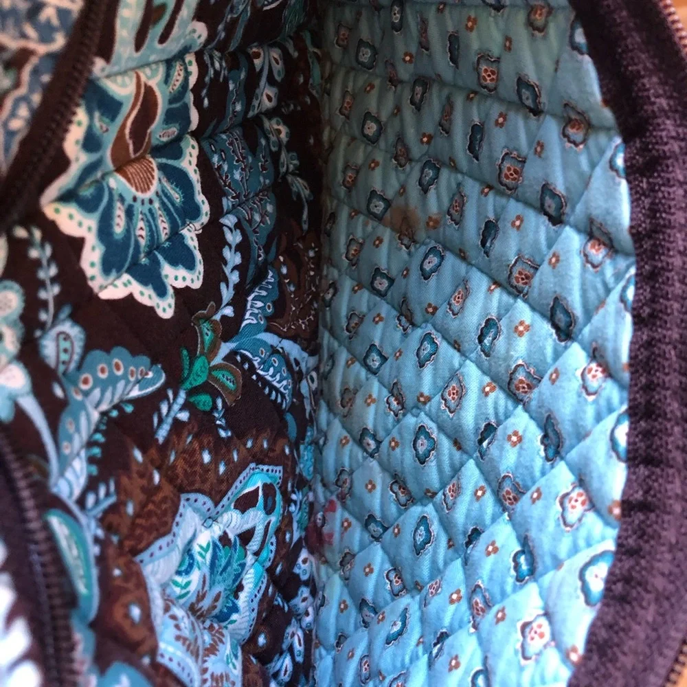 Vera Bradley Java Blue Shoulder/Crossbody Bag - Picture 10 of 12